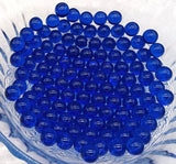BLUE GLASS MARBLE FILLERS