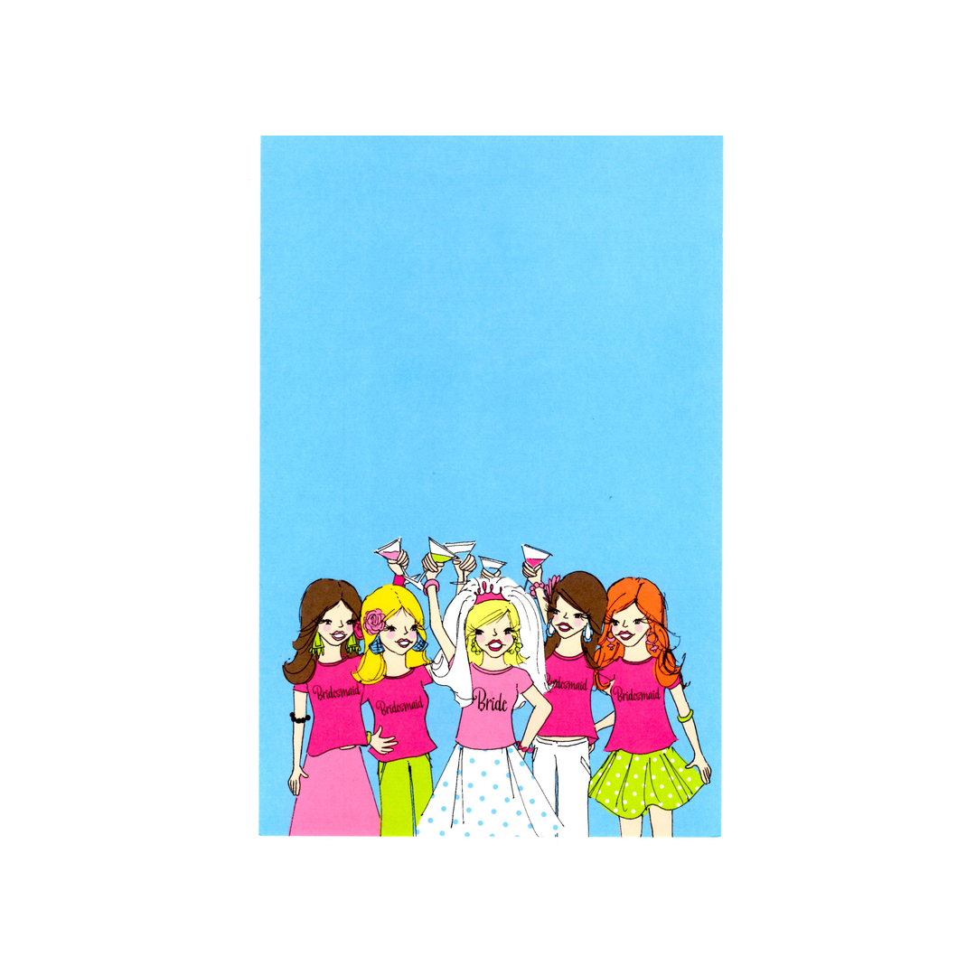 BACHELORETTE TEES - BLANK STOCK INVITATION