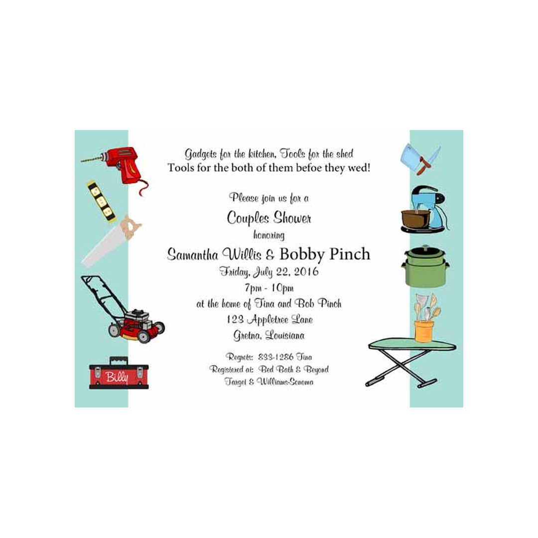 BANDS OF COUPLES GIFTS CUSTOM INVITATION