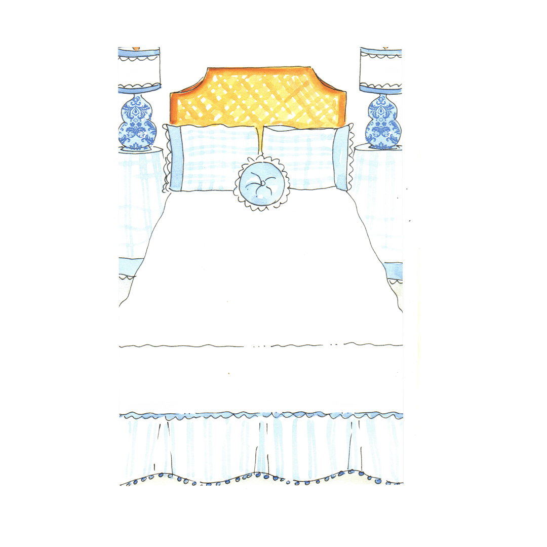BED AND BATH - BLANK INVITATION