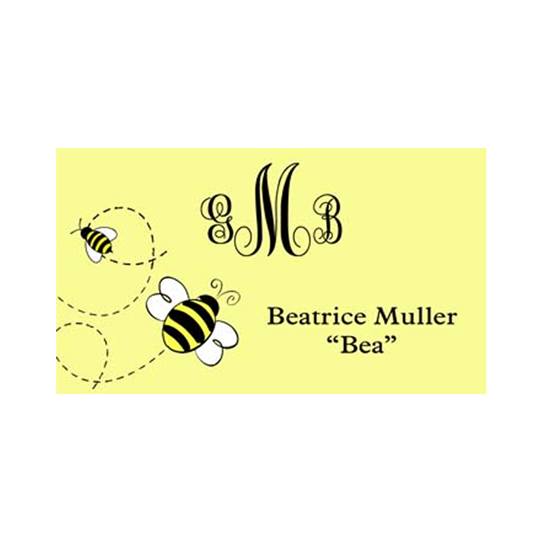 BEES PERSONALIZED GIFT OR CALLING CARDS