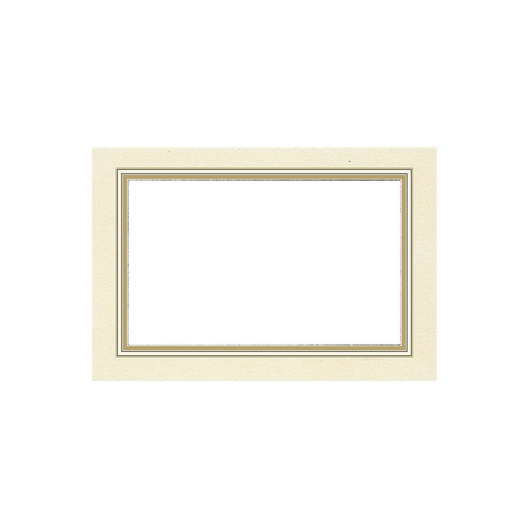 CASPARI GOLD BORDER PLACE CARDS