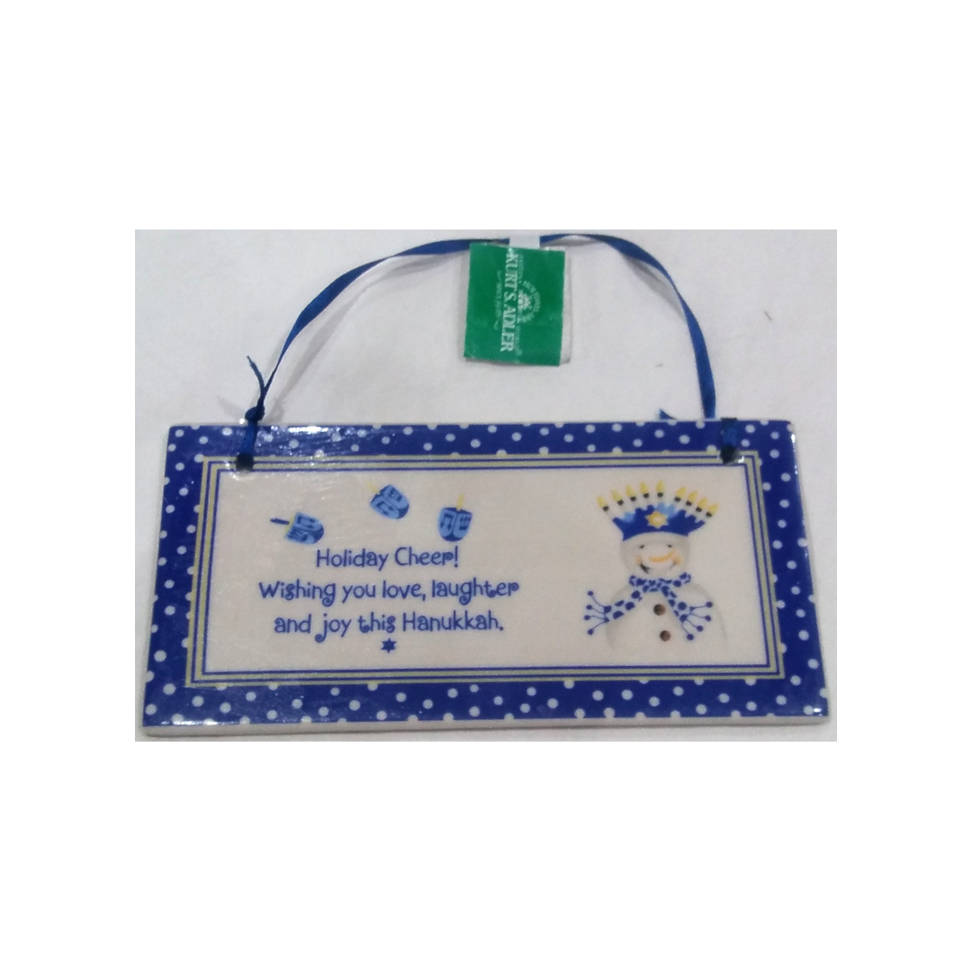 CHANUKAH PLAQUES