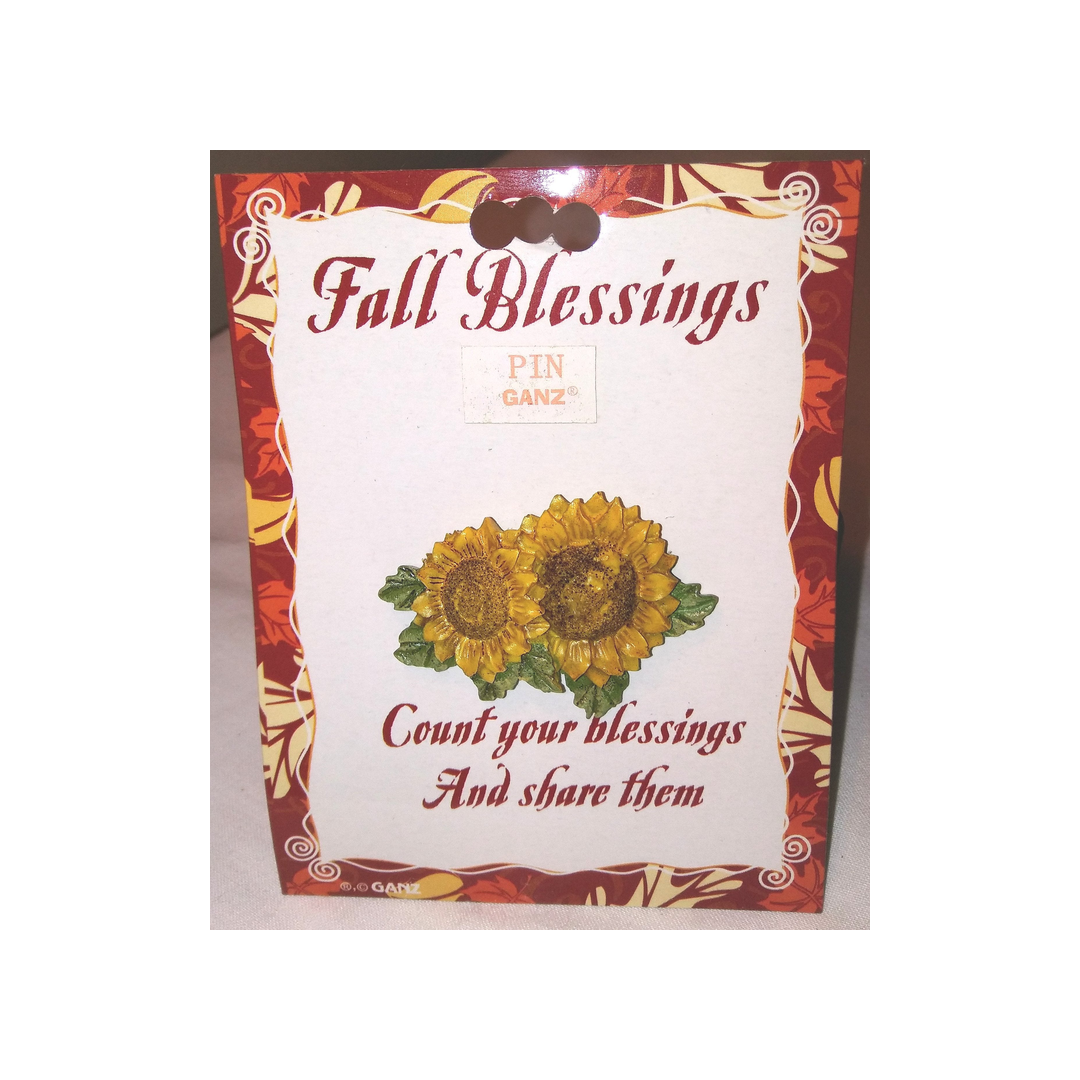 FALL PIN/BROOCH JEWELRY
