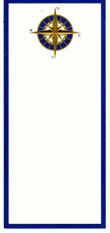 NAUTICAL COMPASS - BLANK STOCK INVITATION