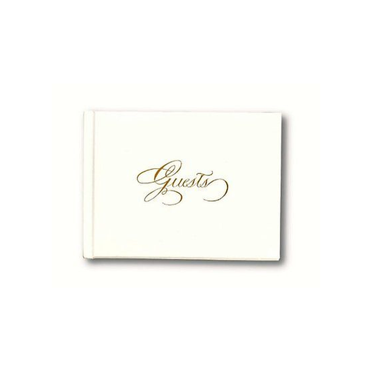FOIL STAMPED GUEST BOOK