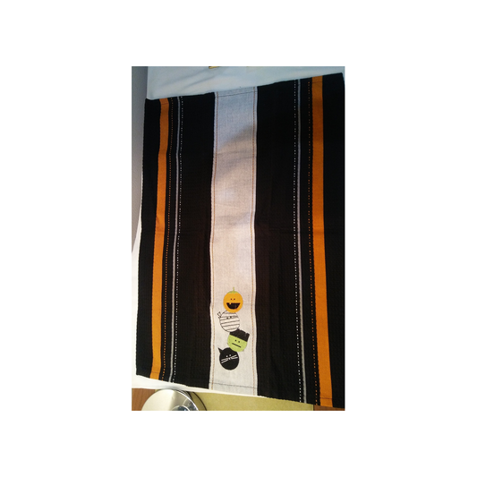 HALLOWEEN BLACK KITCHEN TOWEL