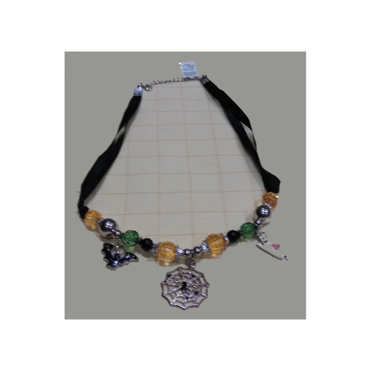 HALLOWEEN RIBBON NECKLACE