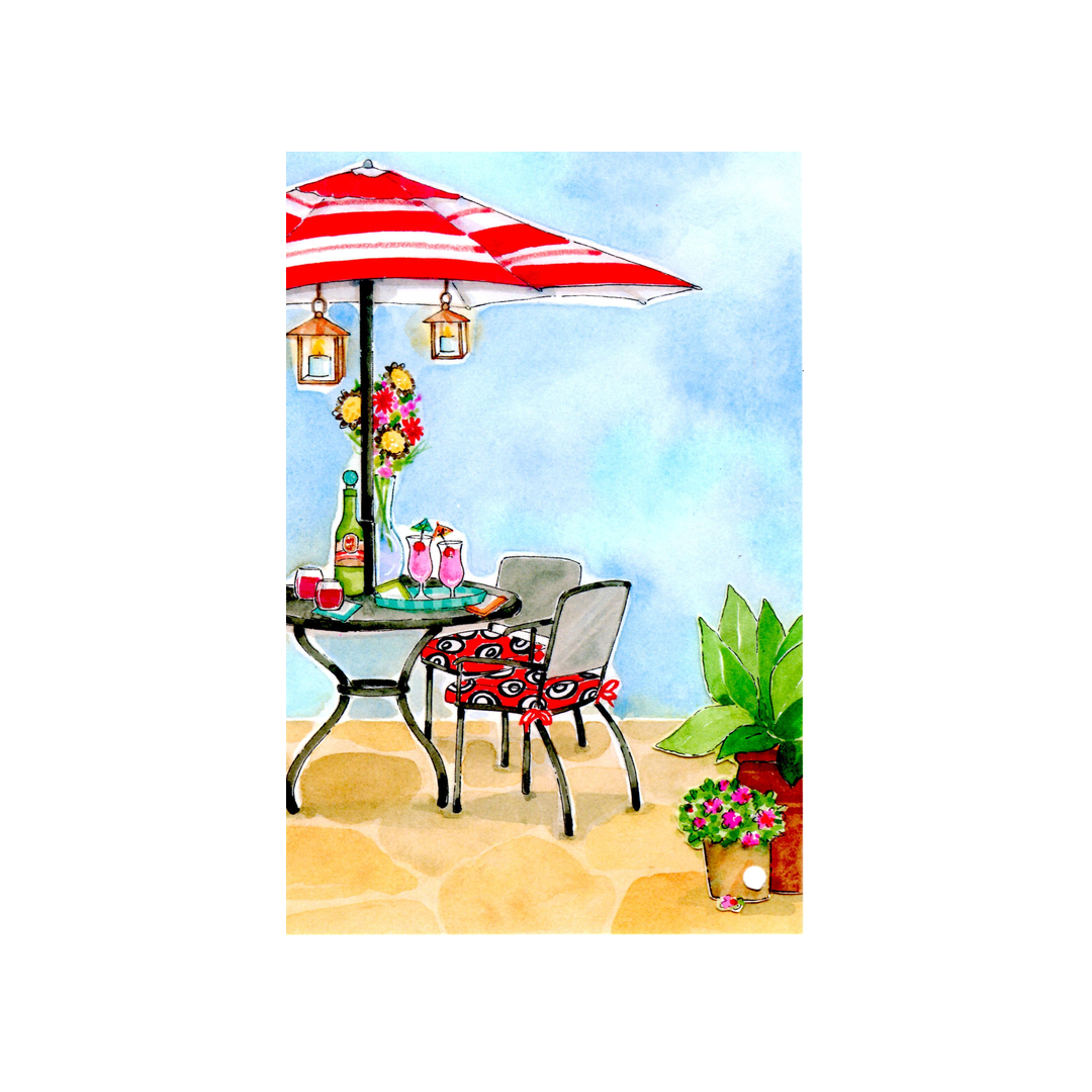PARTY TABLE - BLANK STOCK INVITATION