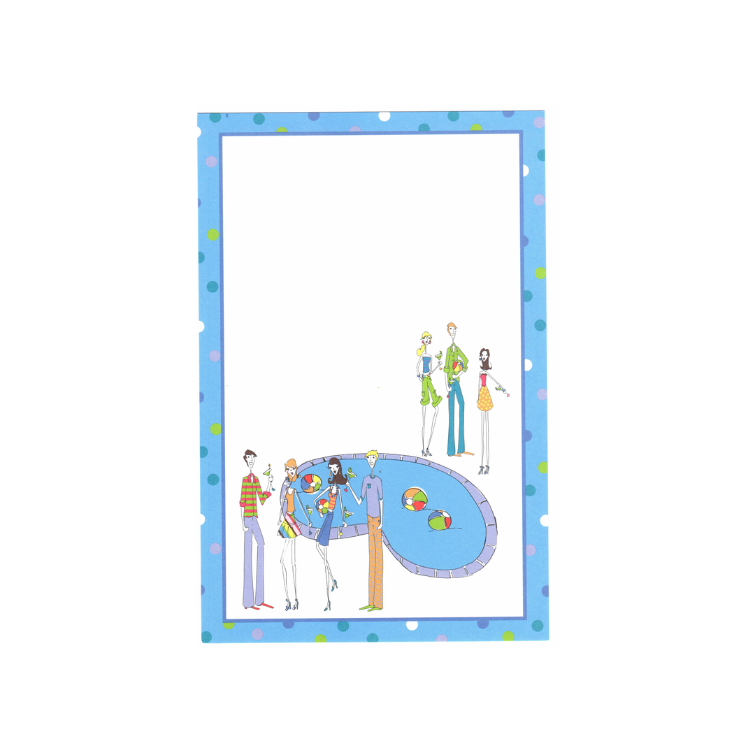 POOL PARTY PEOPLE - BLANK STOCK