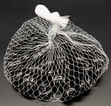 BLACK DECORATIVE FLAT POLISHED ROCKS