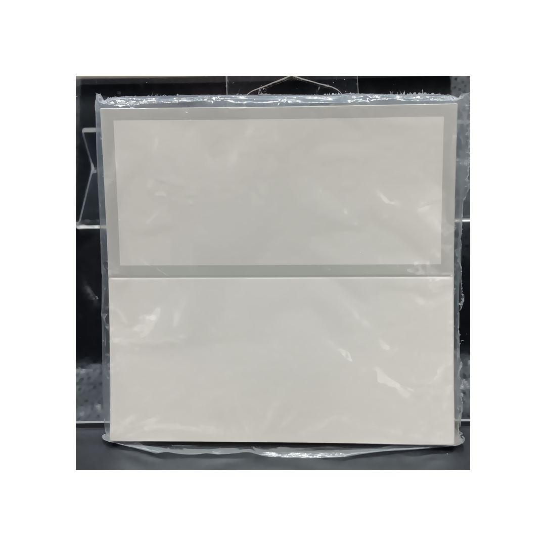 SILVER BORDER PLACE CARDS