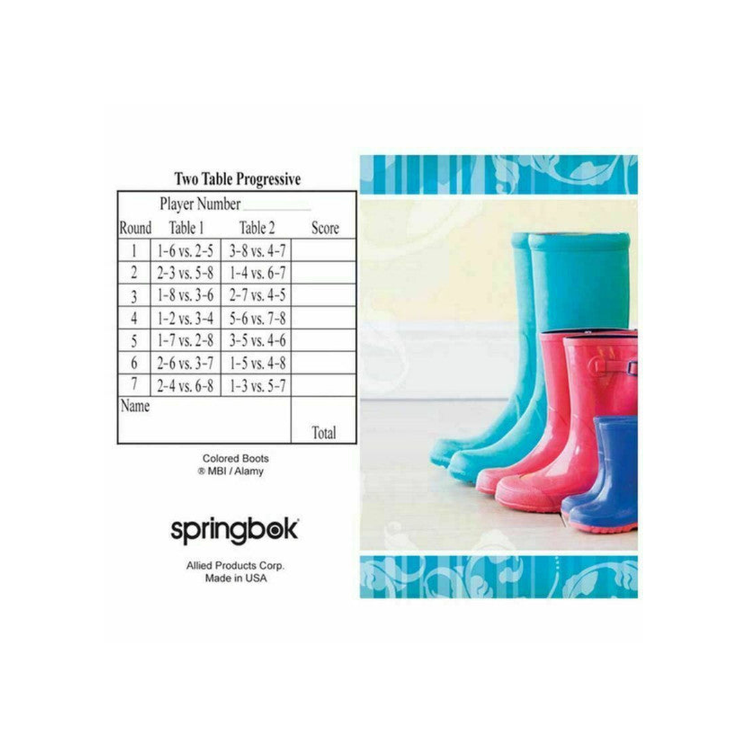 SPRINGBOK BOOTS BRIDGE TALLIES