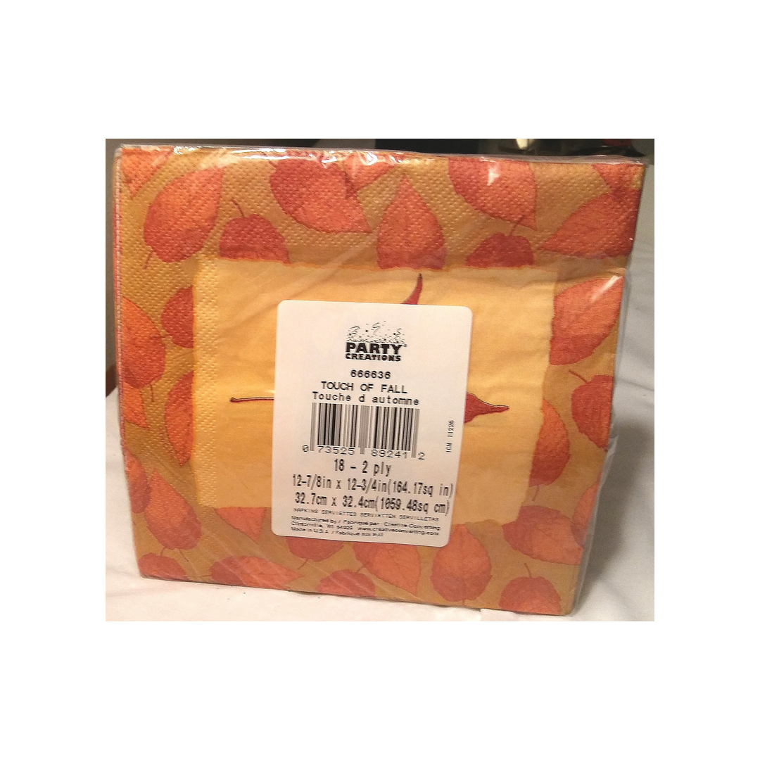 TOUCH OF FALL LUNCHEON NAPKINS