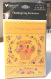 THANKSGIVING FILL IN INVITATION