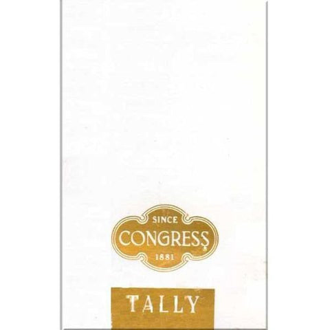 CONGRESS TAN BRIDGE TALLIES