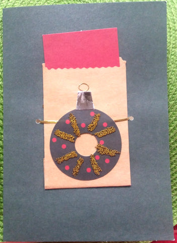 JOY CARD WREATH 3D BOXED GREETING CARDS