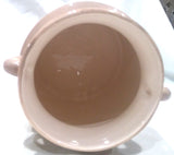 GRAY DIPPED CERAMIC CONTAINER