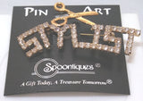 STYLIST PIN/BROOCH