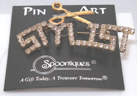 STYLIST PIN/BROOCH