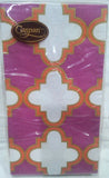 CASPARI CASABLANCA FUCHSIA PAPER GUEST TOWEL