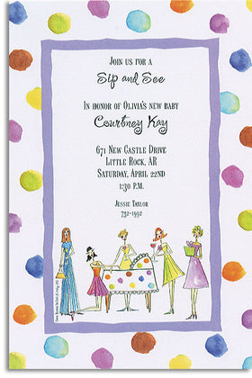 SIP N SEE - BLANK STOCK INVITATION