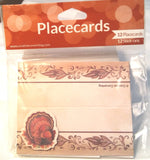 TRADITIONAL FEAST THANKSGIVING PLACE CARDS