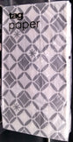 GEOMETRIC SILVER PAPER GUEST TOWELS