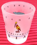 LOUISIANA FROSTED SHOT GLASS