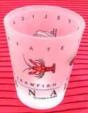 LOUISIANA FROSTED SHOT GLASS