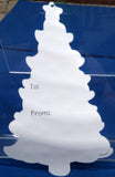 JUMBO CHRISTMAS TREE GIFT TAG