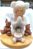 BUNNY SUIT - BABY PRAYING