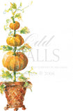 PUMPKIN TRIO - BLANK STOCK INVITATION