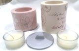 HAPPILY EVER AFTER 5 PC CANDLE SET