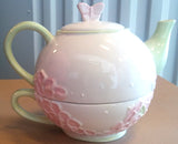 BIRD AND BUTTERFLY TEA FOR ONE