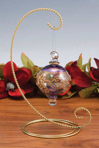 7" TWISTED ROPE ORNAMENT DISPLAY STAND