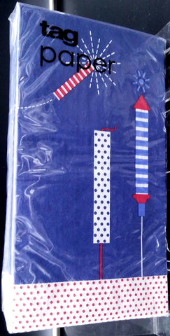 FIRECRACKERS PAPER GUEST TOWEL