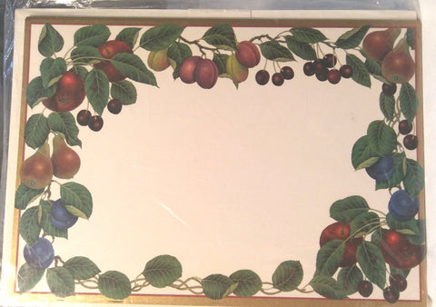 FRUIT ORCHARD - BLANK STOCK INVITATION
