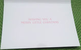 SANTA IN SLEIGH BOXED GREETING CARDS