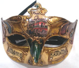 NEW ORLEANS DESIGN MARDI GRAS MASK
