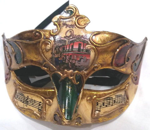NEW ORLEANS DESIGN MARDI GRAS MASK
