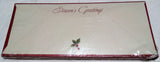 POINSETTIA BLOOM ENVELOPES