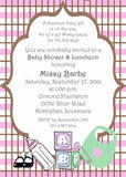 BABY GIRL & BOY THINGS CUSTOM INVITATION