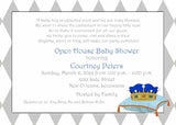 TIARA OR CROWN ON PILLOW CUSTOM INVITATION