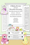 OPEN ARMOIRE CUSTOM INVITATION
