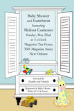OPEN ARMOIRE CUSTOM INVITATION
