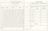 CASPARI PROFUSION OF FLOWERS BRIDGE TALLIES