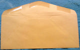 BROWN SINGLE WINDOW ENVELOPES - 25 COUNT
