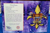 LSU CHRISTMAS TIGER AND FLEUR DE LIS BOXED GREETING CARDS