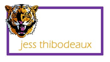 TIGER HEAD PERSONALIZED GIFT OR CALLING CARDS